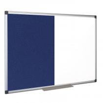  Popisovací magnetická tabule a textilní nástěnka, 1200 x 900 mm