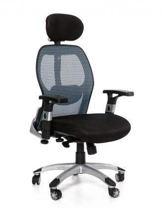Kancelářské židle Peška - Kancelářské křeslo Merkur Eco modrá