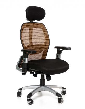 Kancelářské židle Peška - Kancelářské křeslo Merkur Eco oranžová