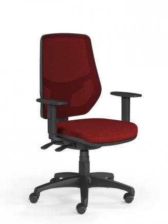 Kancelářské židle Emagra - Kancelářská židle LEX 230/B vínová