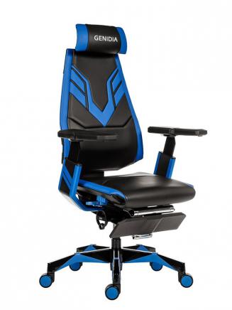 Kancelářské židle Antares - Kancelářská židle Genidia Gaming modrá