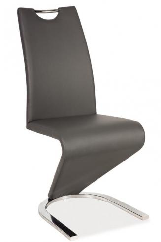 Sedia kovové - Kuchyňská židle H090 šedá