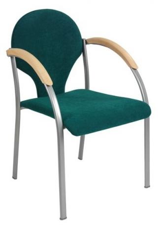 Konferenční židle - přísedící Alba - Konferenční židle Neon šedý