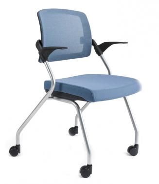 Konferenční židle - přísedící BESTUHL - Konferenční židle U20 černý plast