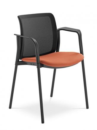 Konferenční židle - přísedící LD Seating - Konferenční židle Swing 512-BL, K