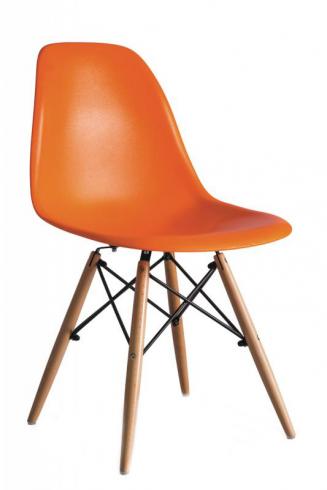 Kuchyňské židle Sedia plastové - ENZO oranžová