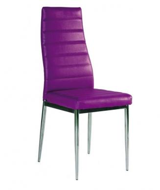 Sedia kovové - Kuchyňská židle H261 fialová