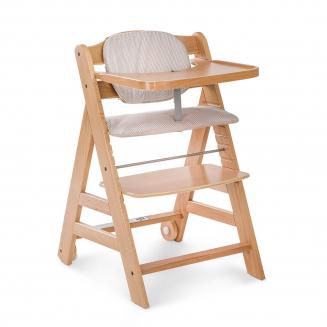 Jídelní židličky HAUCK - Hauck Beta+ 2019 židlička dřevěná natur