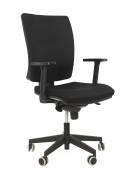 Kancelářské židle Alba Kancelářská židle Lara VIP černá bez podhlavníku