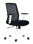 Kancelářské židle Antares Kancelářská židle Novello WHITE černá