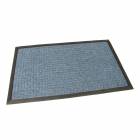  Modrá textilní vstupní rohož Little Squares - 75 x 45 x 1 cm