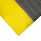  Šedo-žlutá pěnová protiskluzová protiúnavová průmyslová rohož - 90 x 60 x 0,95 cm