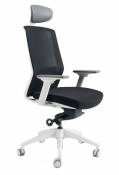 Kancelářské židle BESTUHL Kancelářské křeslo J17 bílý plast