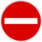  Dopravní značka Zákaz vjezdu všech vozidel (B2)