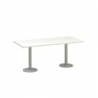  Konferenční stůl Alfa 400, 180 x 80 x 74,2 cm, rovné provedení, dezén bílá, RAL9022