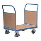 Plošinový vozík se dvěma madly s plnou výplní, do 500 kg, 100,6 x 119 x 70 cm