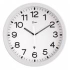  Analogové hodiny RS3 Manutan, autonomní DCF, průměr 30 cm, bílé