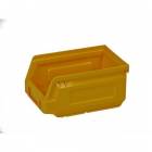  Plastový box Manutan Expert  8,3 x 10,3 x 16,5 cm, žlutý