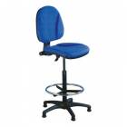  Pracovní židle Ergo s kluzáky, modrá