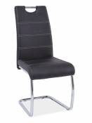 Sedia kovové Kuchyňská židle H666 černá
