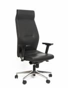 Kancelářské židle Antares Kancelářské křeslo 1800 Lei černá kůže