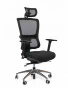 Kancelářské židle Emagra Kancelářská židle X4 černá E1/G52 4M 18 s podhlavníkem