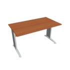 CROSS - Stoly pracovní rovné Kancelářský stůl rovný 140 cm - CS 1400 třešeň