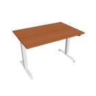 MOTION - Stoly rovné Elektricky stavitelný stůl Motion délky 120 cm, standardní ovladač - MS 2 1200 třešeň