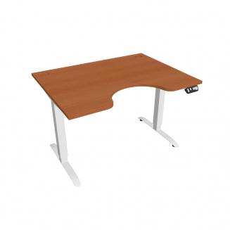 MOTION ERGO - Stoly rovné ergonomické Elektricky stavitelný stůl Motion ERGO délky 120 cm, paměťový ovladač - MSE 2M 1200 třešeň