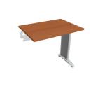 FLEX - Stoly pracovní rovné Stůl pracovní řetěz rovný 80 cm hl60 - FE 800 R třešeň