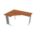 FLEX - Stoly pracovní tvarové Stůl ergo pravý 160x120 cm - FEV 60 P třešeň