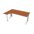 FLEX - Stoly pracovní tvarové Stůl ergo pravý 180x120 cm - FE 1800 P třešeň