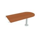 FLEX - Stoly přídavné Stůl jednací 160 cm ukončený obloukem - FP 1600 3 třešeň