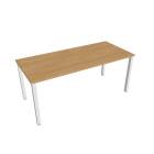 UNI - Stoly pracovní rovné Stůl pracovní rovný 180 cm - US 1800 dub