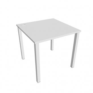 UNI - Stoly pracovní rovné Stůl pracovní rovný 80 cm - US 800 bílá