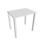 UNI - Stoly pracovní rovné Stůl pracovní rovný 80 cm hl60 - UE 800 bílá
