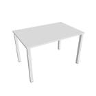 UNI - Stoly pracovní rovné Stůl pracovní rovný 120 cm - US 1200 bílá