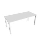 UNI - Stoly pracovní rovné Stůl pracovní rovný 180 cm - US 1800 bílá