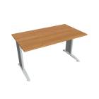 FLEX - Stoly pracovní rovné Stůl pracovní rovný 140 cm - FS 1400 olše