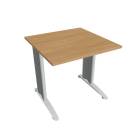 FLEX - Stoly pracovní rovné Stůl pracovní rovný 80 cm - FS 800 dub