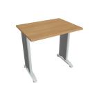 FLEX - Stoly pracovní rovné Stůl pracovní rovný 80 cm hl60 - FE 800 dub