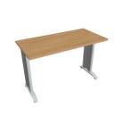 FLEX - Stoly pracovní rovné Stůl pracovní rovný 120 cm hl60 - FE 1200 dub