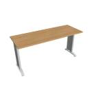 FLEX - Stoly pracovní rovné Stůl pracovní rovný 160 cm hl60 - FE 1600 dub
