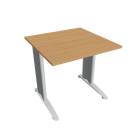 FLEX - Stoly pracovní rovné Stůl pracovní rovný 80 cm - FS 800 buk