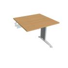 FLEX - Stoly pracovní rovné Stůl pracovní řetěz rovný 80 cm - FS 800 R buk