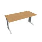 FLEX - Stoly pracovní rovné Stůl pracovní rovný 160 cm - FS 1600 buk
