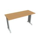 FLEX - Stoly pracovní rovné Stůl pracovní rovný 140 cm hl60 - FE 1400 buk