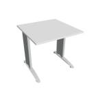 FLEX - Stoly pracovní rovné Stůl pracovní rovný 80 cm - FS 800 bílá