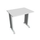 FLEX - Stoly pracovní rovné Stůl pracovní rovný 80 cm hl60 - FE 800 bílá
