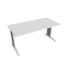 FLEX - Stoly pracovní rovné Stůl pracovní rovný 160 cm - FS 1600 bílá